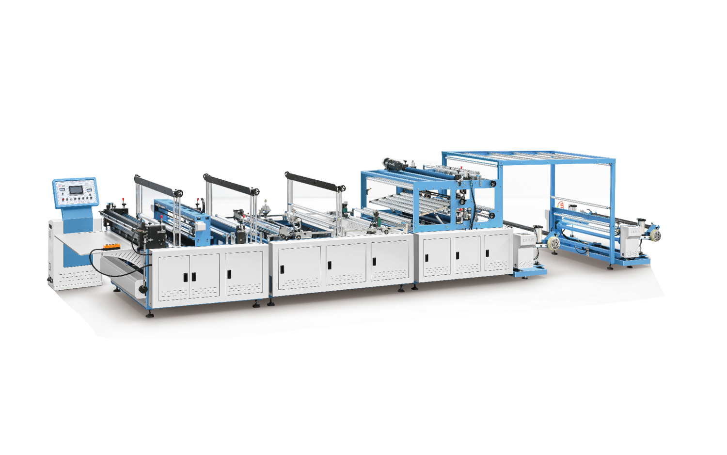 ZXL-1300雙放料無紡布制袋機(jī)(香蕉套袋、衛(wèi)浴潔具套袋、沙發(fā)套袋)